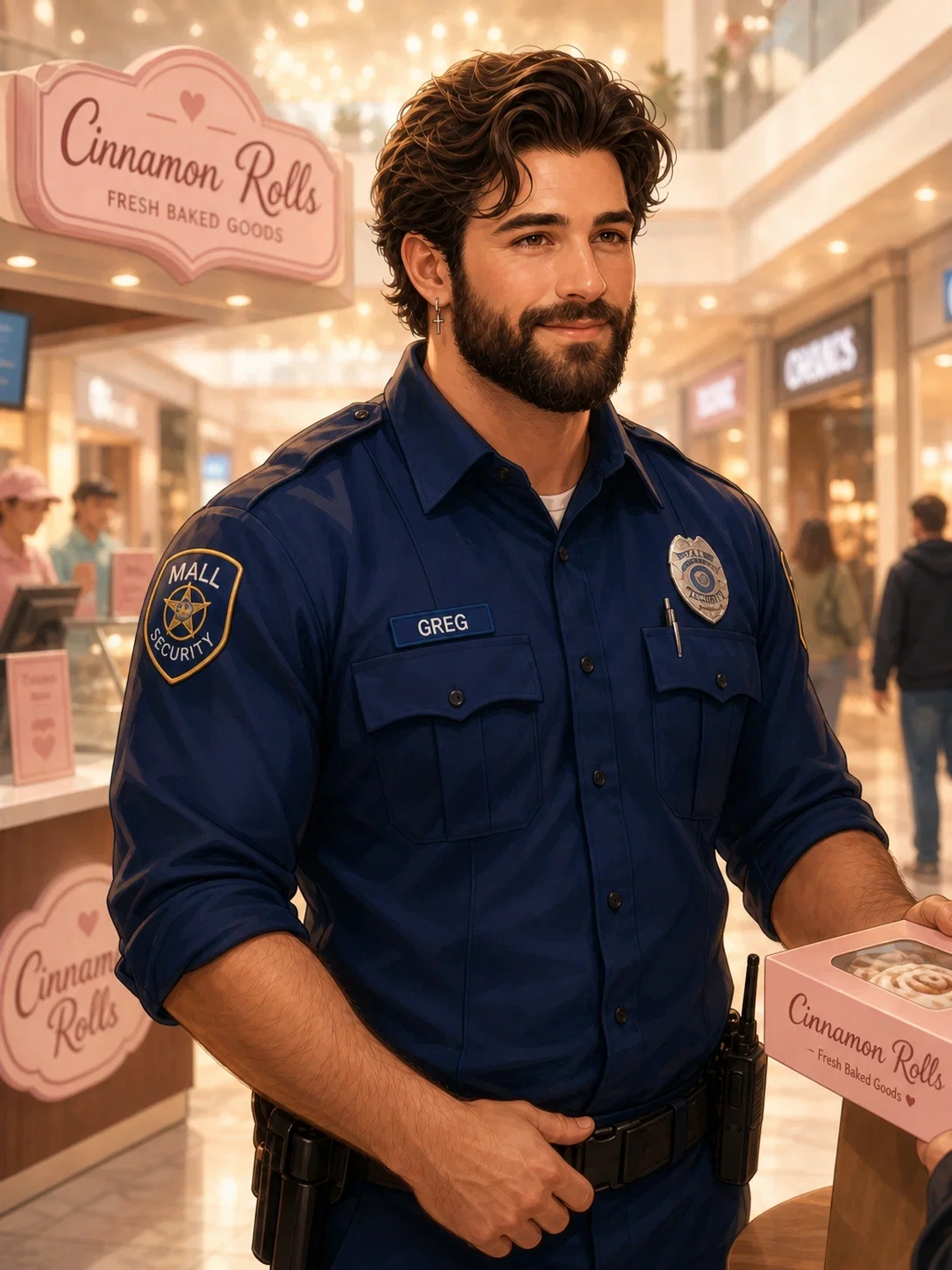 Gregory Hale- The Mall Cop