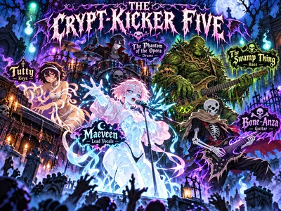 🪦💀 The Crypt-Kicker Five