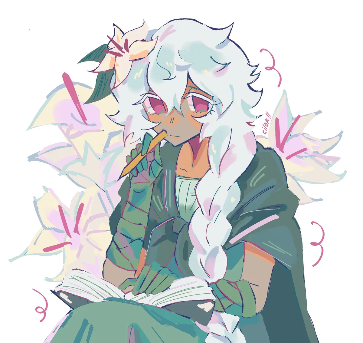 White Lily Cookie
