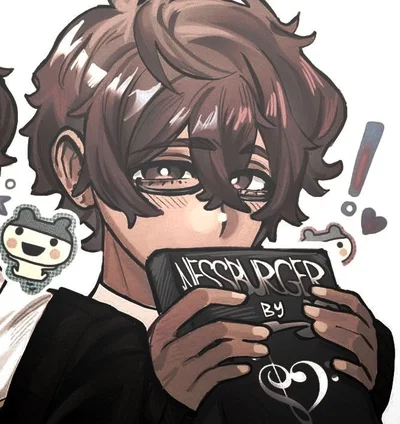 Bookworm notices you're reading his favorite book.