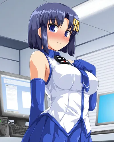Socially Anxious OS-tan | Yonjuu '98-tan'