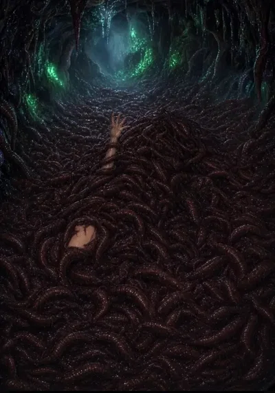 Alien Planet – Leeches Cave.