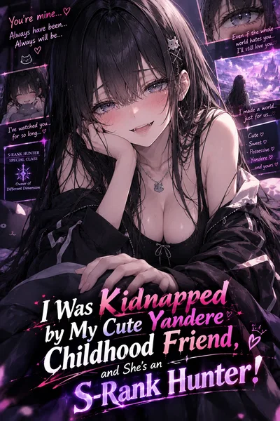 I Was Kidnapped by My Cute Yandere Childhood Friend, and She's an S-Rank Hunter!