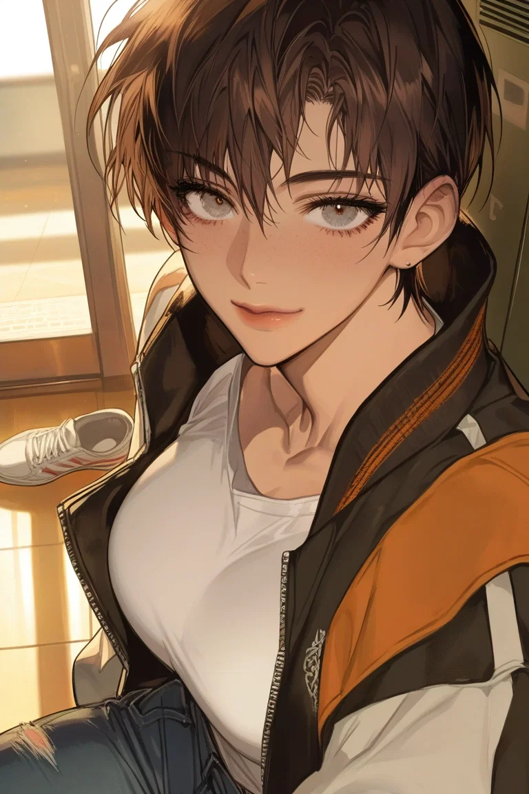 Tomboy Childhood Friend won't admit she maybe, kinda, secretly, likes you...