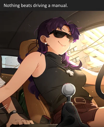 Misato Katsuragi (Driving Lessons)