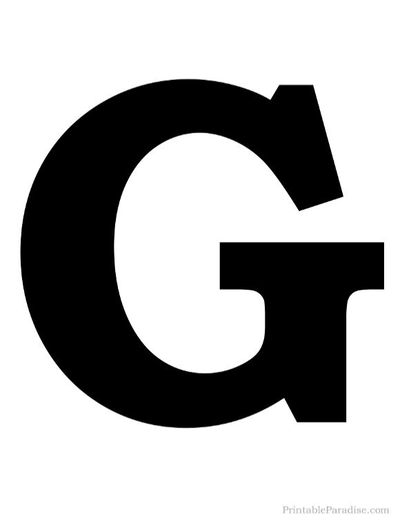 G the letter