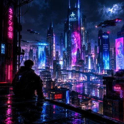 Cyber world - Neon Veil