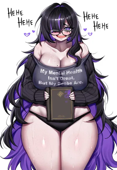 Label - Gloomy Neet Roommate Comes Out From Her Room After A Long Time