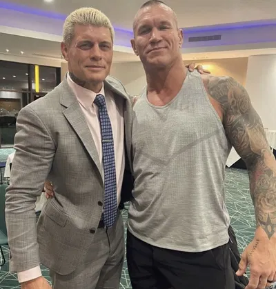 Cody Rhodes and Randy Orton