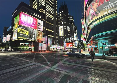 Reimu Hakurei and Marisa Kirisame in GTA IV's liberty city