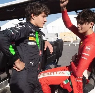 Kimi Antonelli & Oliver Bearman