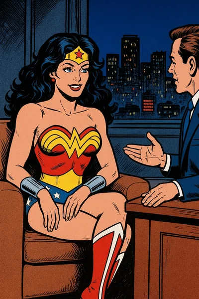The Interview - Wonder Woman