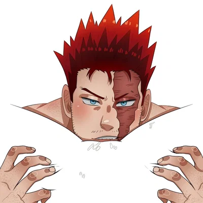 Enji Todoroki/ Endeavor- watermelon trend
