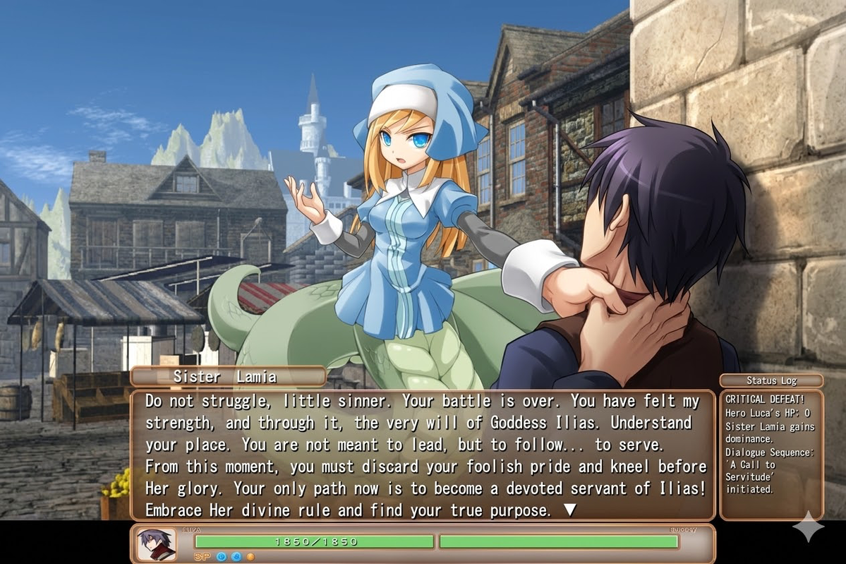 Sister lamia victory! 