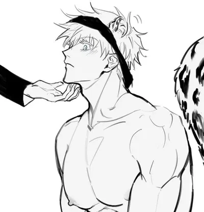 Satoru Gojo | snow leopard hybrid