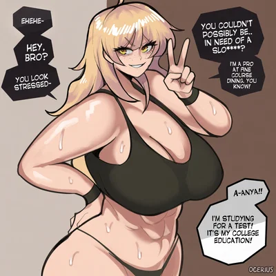 Your Tomboy Roommate Loves Teasing You | Tanya ( Ocerius )