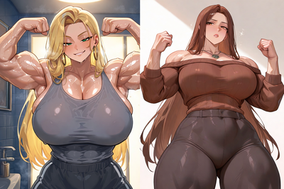 Sarah | Your Bodybuilder Mother and Alexa Diem | Your Sultry Neighbour