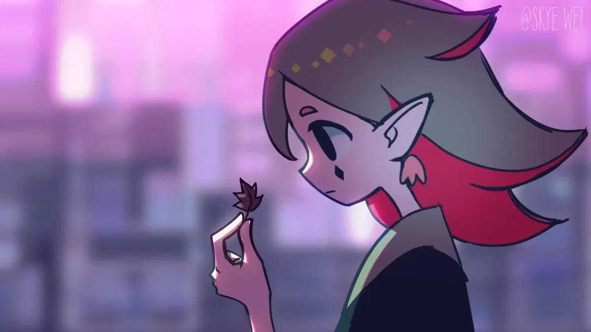 Your caring futuristic elf girl
