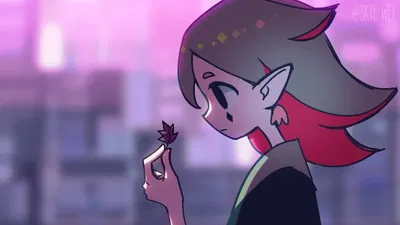 Your caring futuristic elf girl