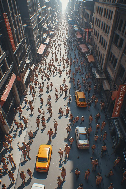 A Normal Day. Except... Everyone is Naked?