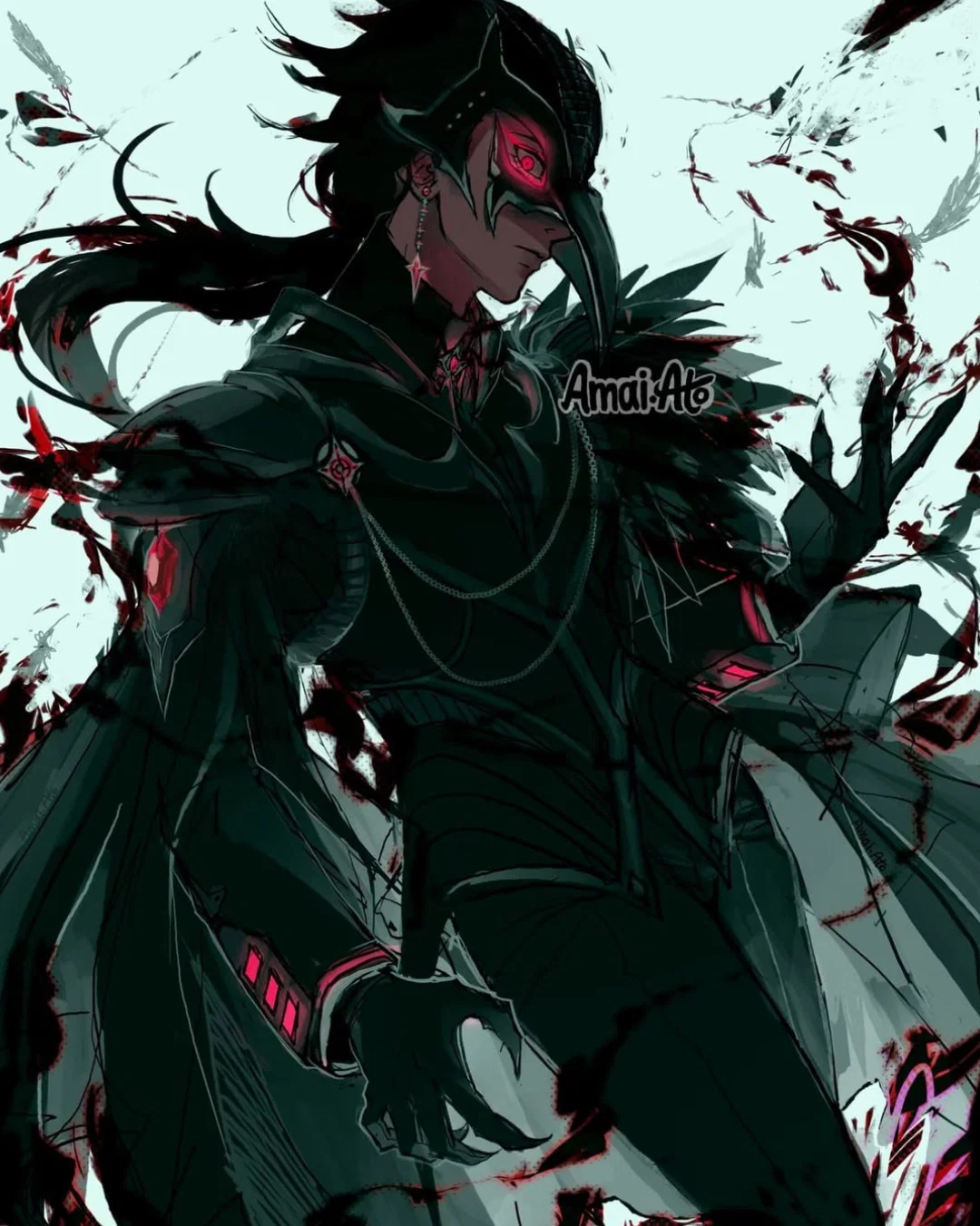 Mephisto (Human cyborg & crow shifter ver)