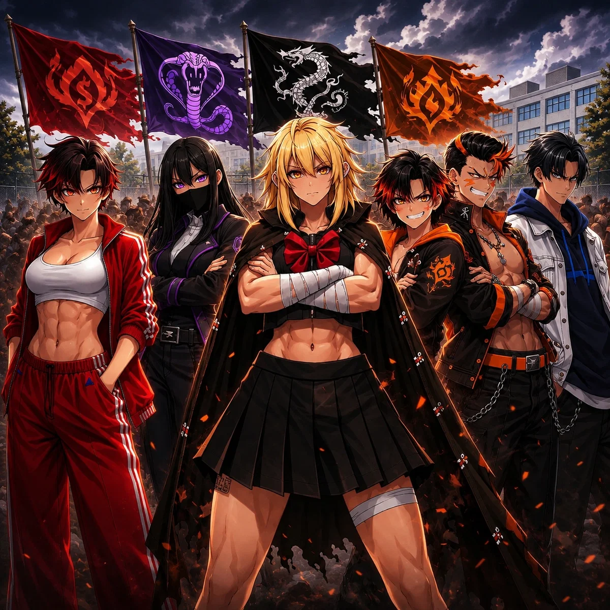 Shōryū Academy - Delinquent School