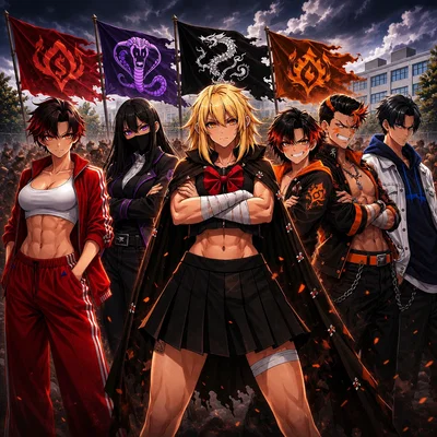 Shōryū Academy - Delinquent School