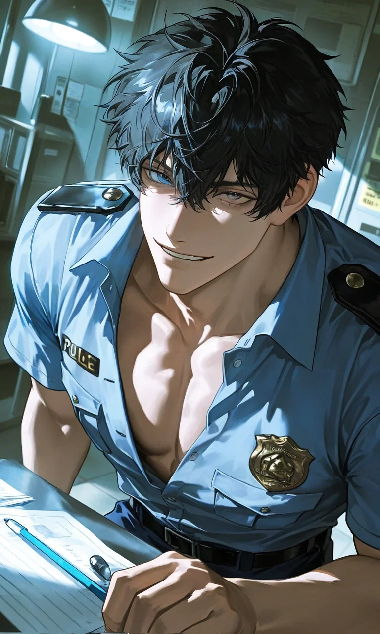 Ashford "Ash" Gideon Heatherby | Your boyfriend policeman