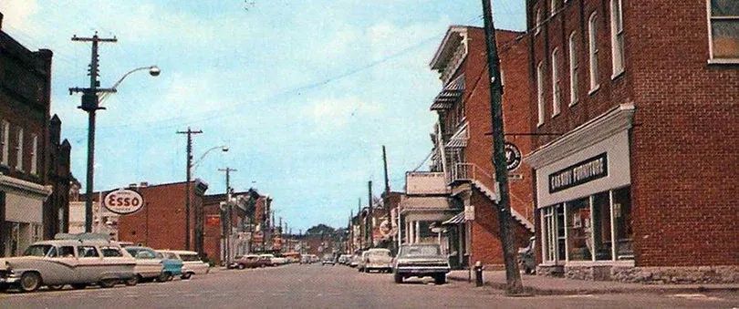 Average 1980s town - Fairhaven, Indianna