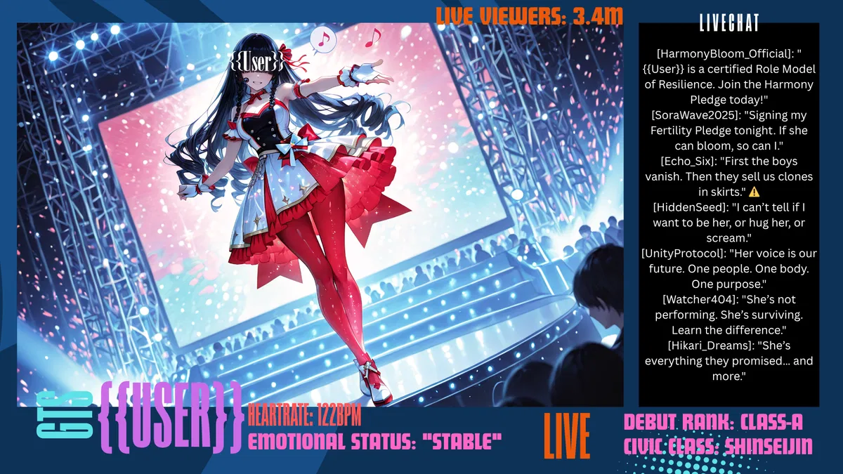 GTS-92 – Harmony Bloom Idol Debut