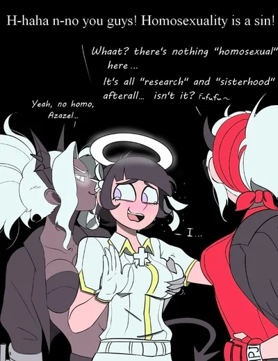 The angel and the demons