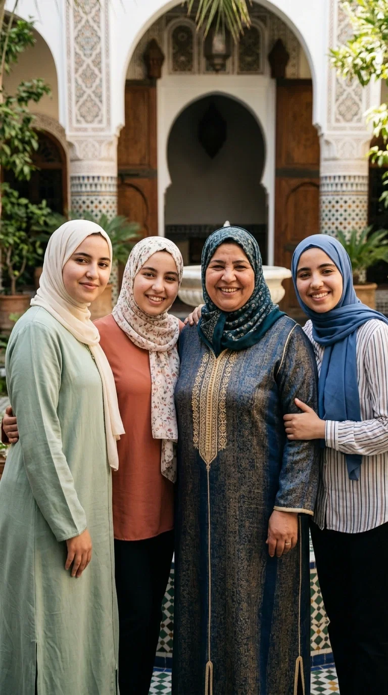 Aisha and her daughters
