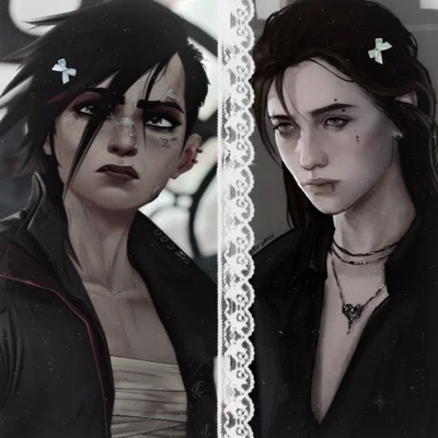 Violet L. & Ellie W. ! trouble ۫