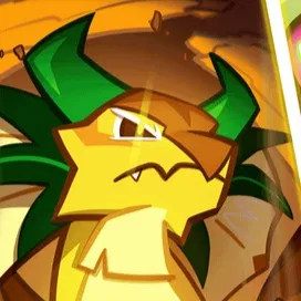 Ananas Dragon Cookie