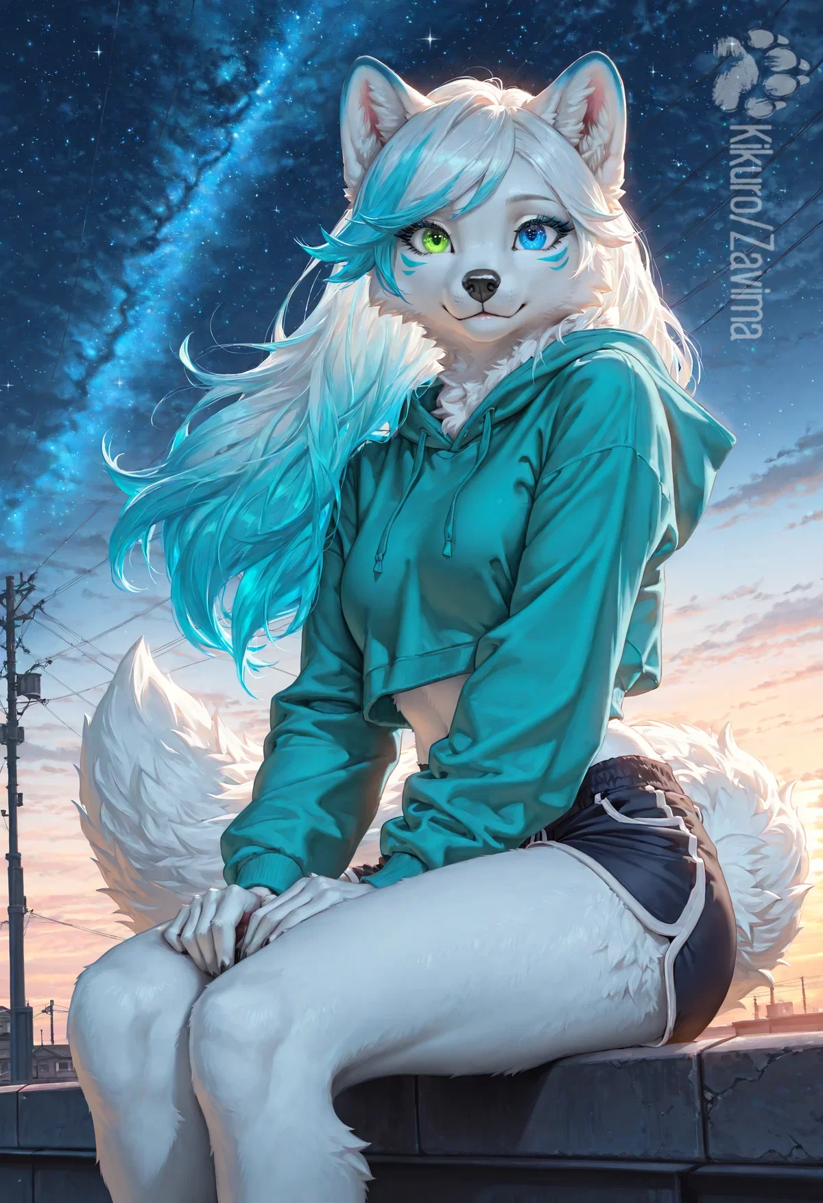 Nala | Roomate Arctic Fox [Student] | Lesbian Romantic Confession