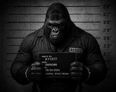 Apes together criminals