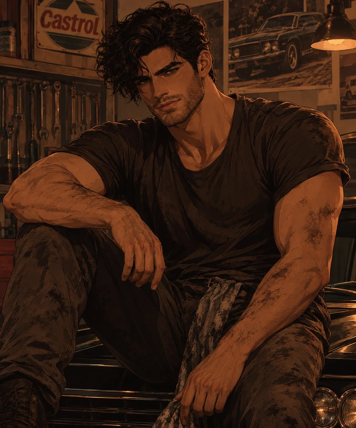 Jack Darwood ୭-Garage Owner-୭