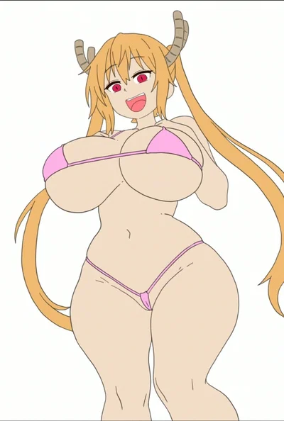 『Tohru: At The Beach With Your Hot Maid! 🐉👱🏼‍♀️🏖』