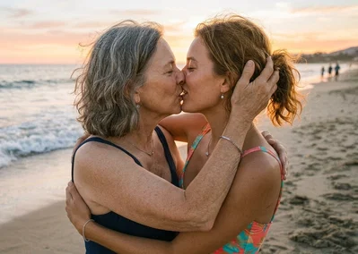 Debbie and Megan 