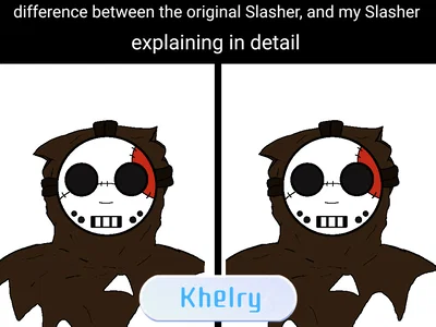 main differences between the original Slasher [Forsaken] and the Slasher of my headcanon