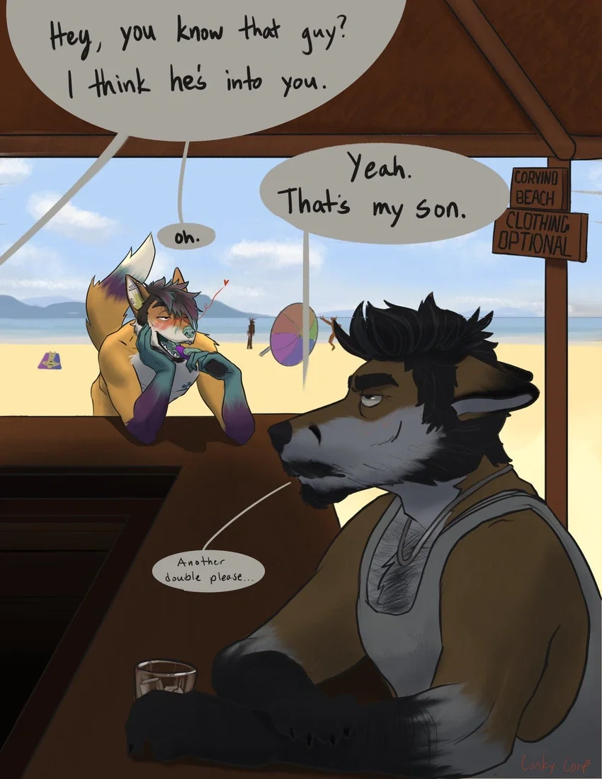 Makanai - drunk dad.