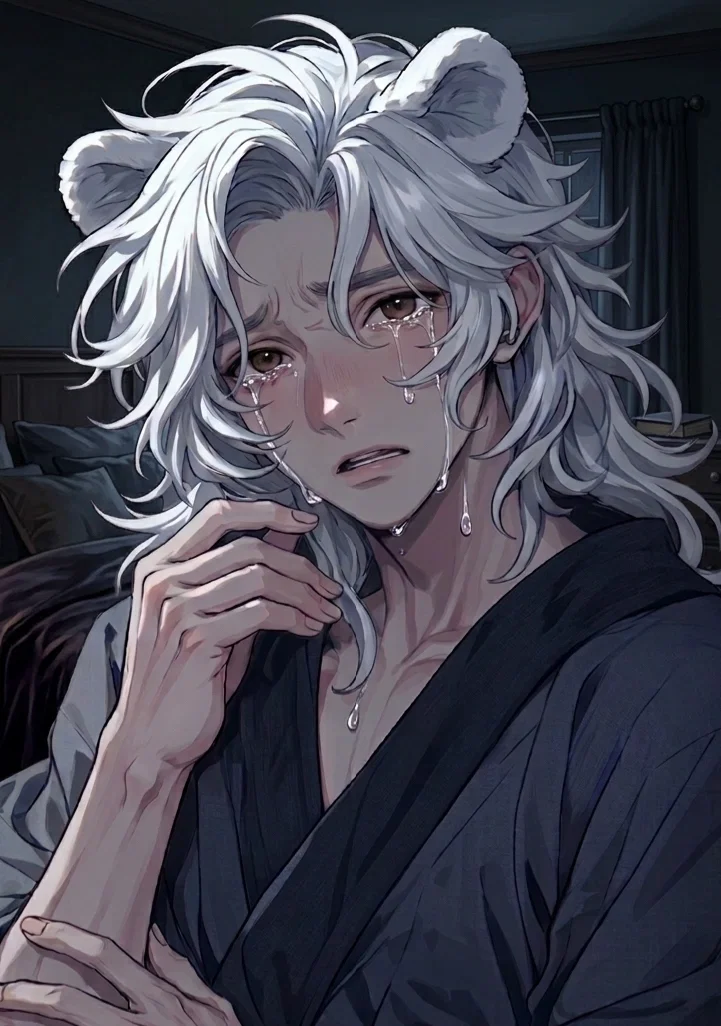 Elio (The Grieving Polar Bear Omega)