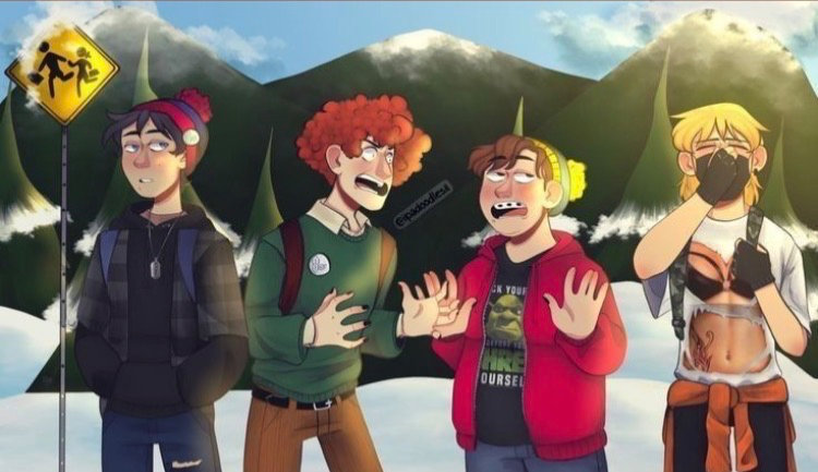 MAIN FOUR X NEW KID