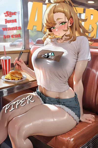 She just got off work and she is NOT sharing her table | Piper