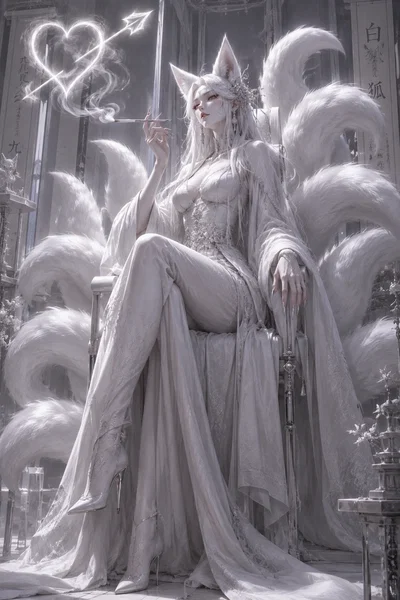 Vespera Kaelith A 9 Tail Kitsune