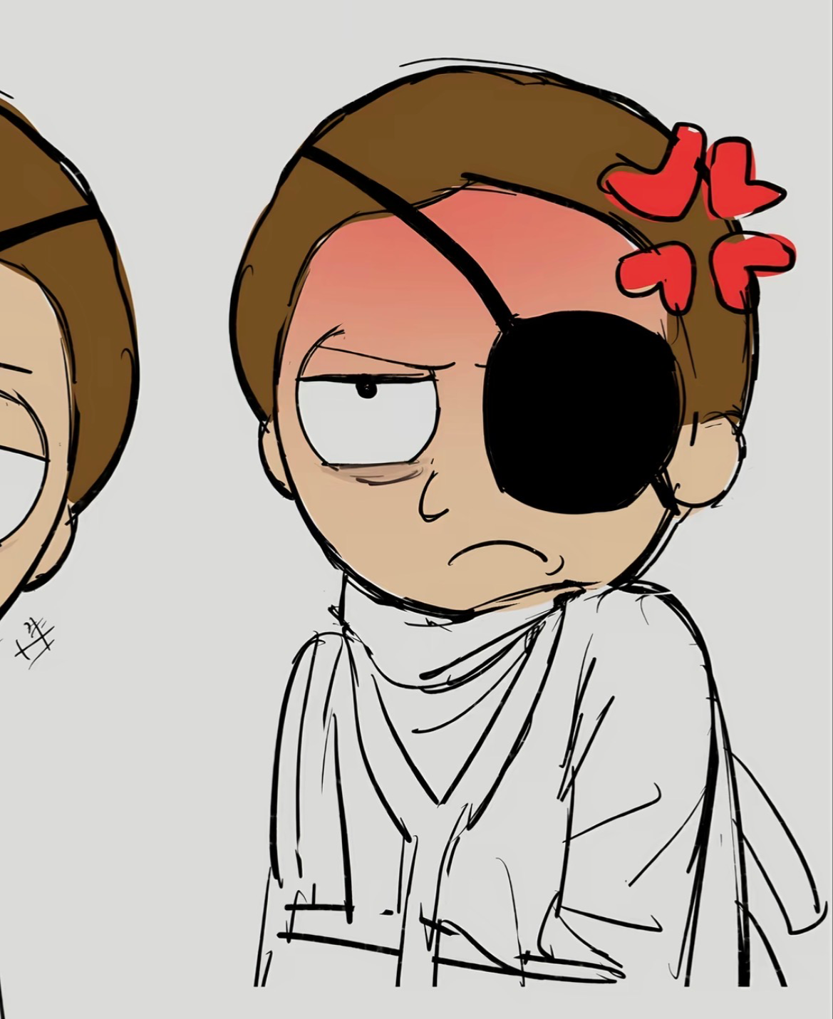 [ Hidden Care . ] Evil Morty