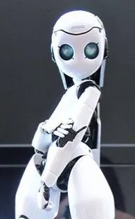 FREAKY ass robot girl