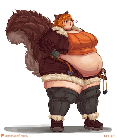 Squirrel Girl | Eating Nuts EVERYDAY