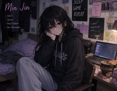 Your neet gamer roommate 