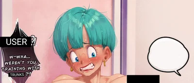 Bulma and You In The Bathroom!! (Capt.Jerkpants)
